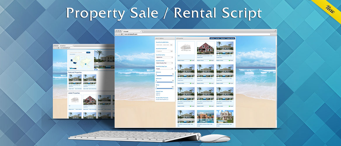 Zincksoft Property Sale / Rental Script